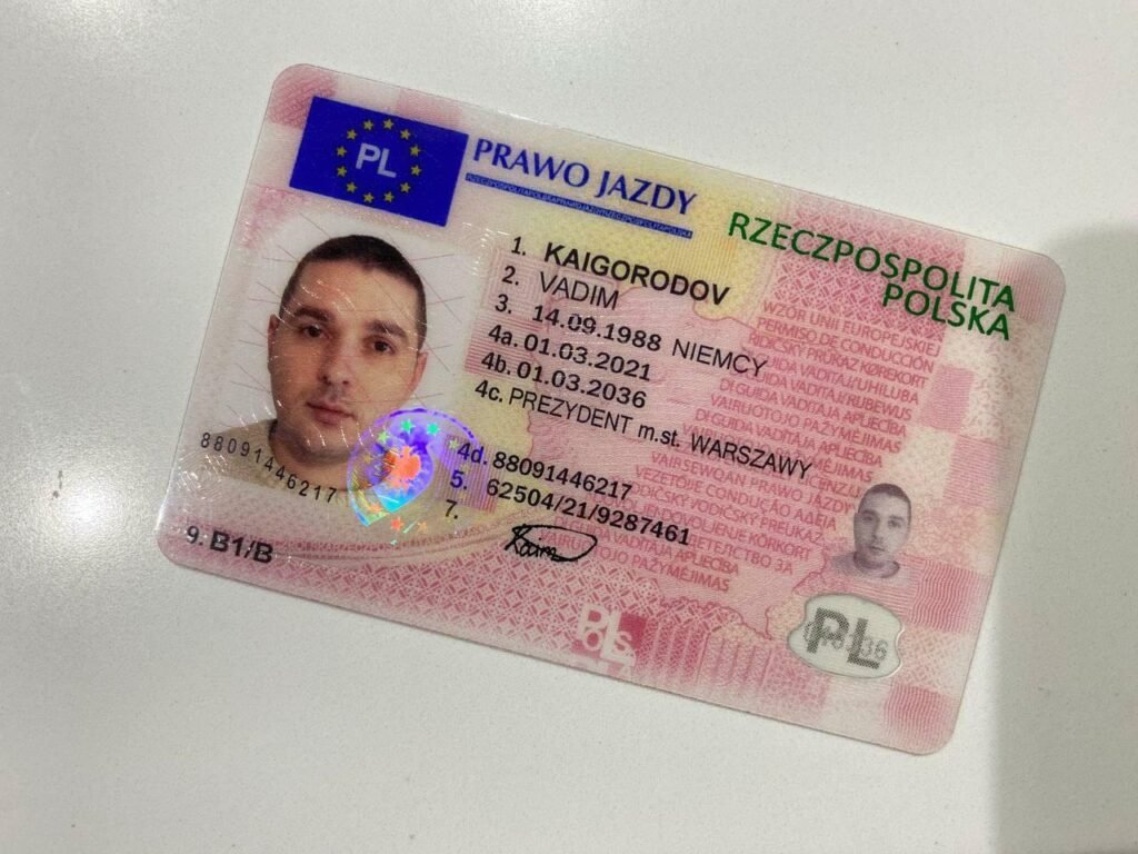prawo jazdy kupić